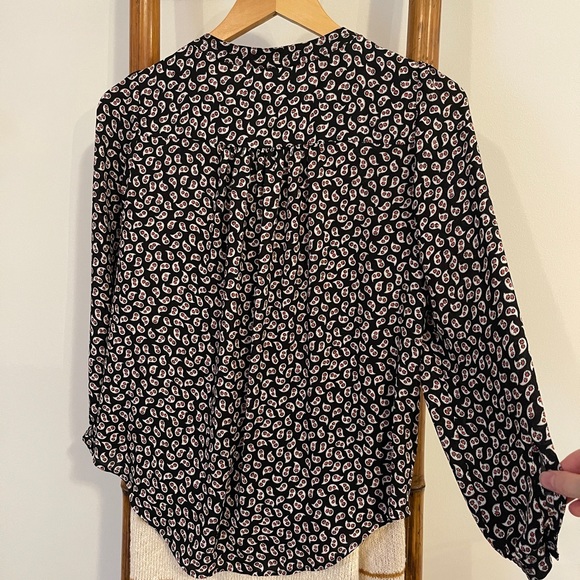Long Sleeve Pattern Blouse size Small from Loft - Picture 2 of 3